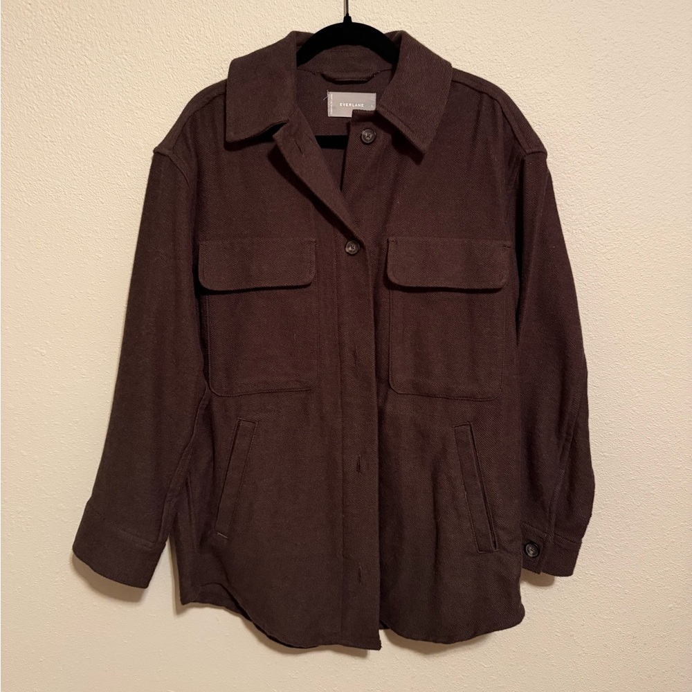 Everlane Women's Thick Flannel Chore Coat